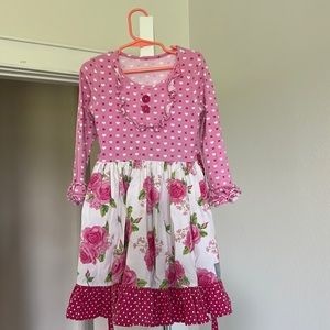 Eleanor Rose size 5 longsleeve dress